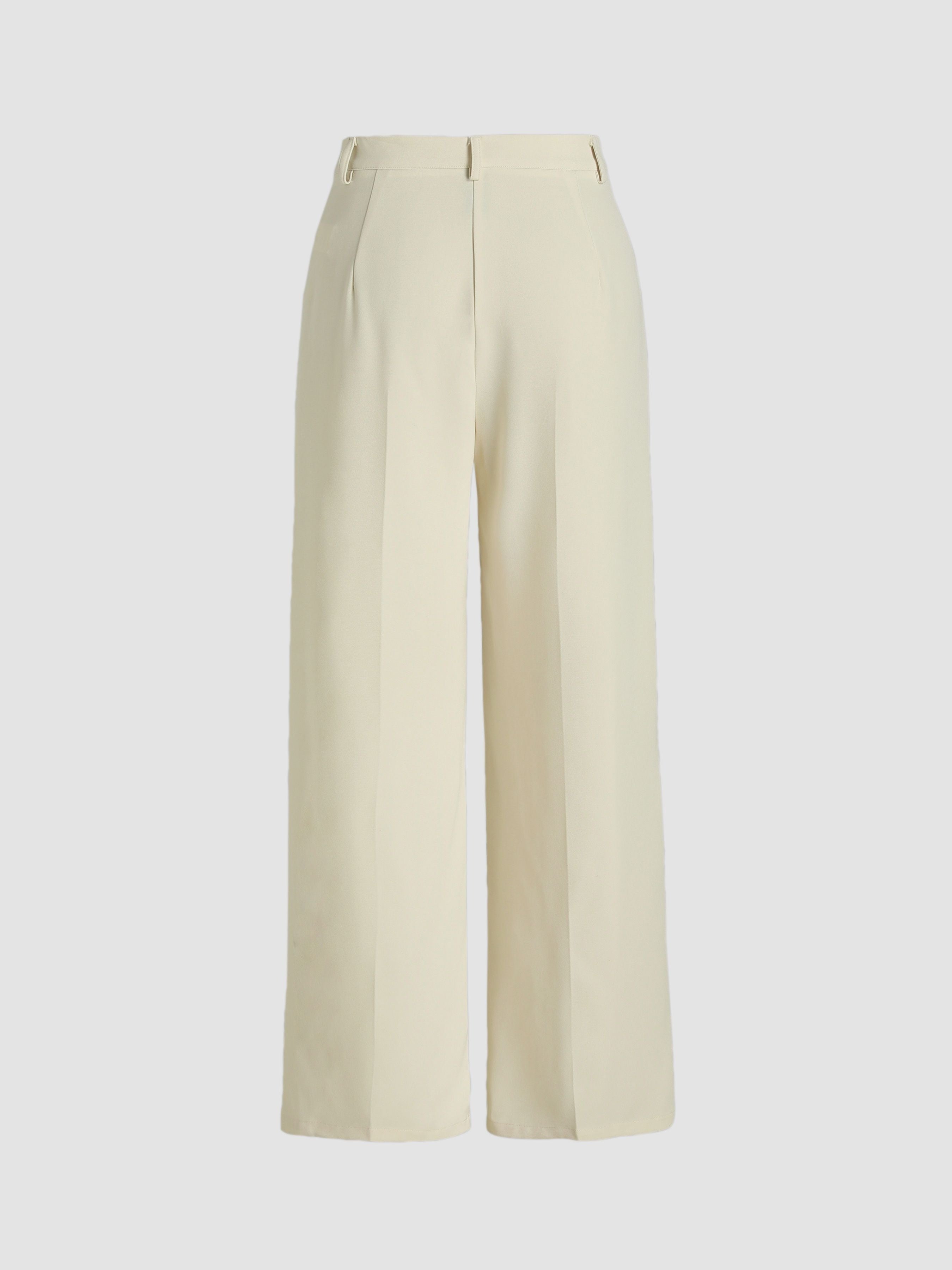 Melo High Waist Wide Leg Pants - Comfortable & Flattering Women's Casual Wear