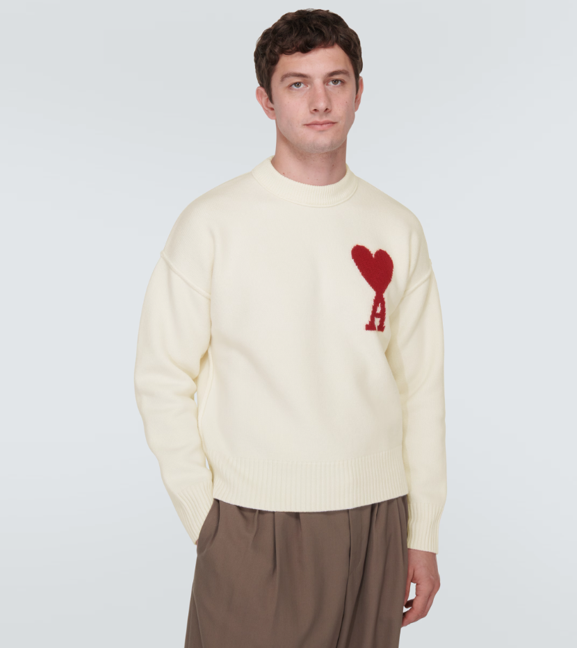 Ami De Cœur wool sweater