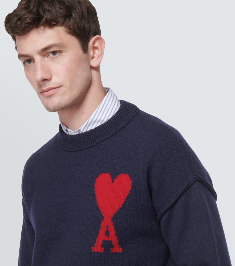 Ami De Cœur wool sweater