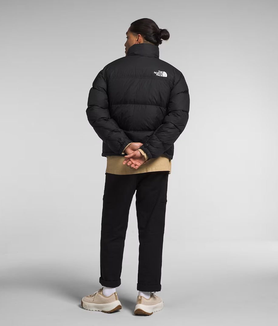 The North Face Retro Nuptse puffer jacket in black