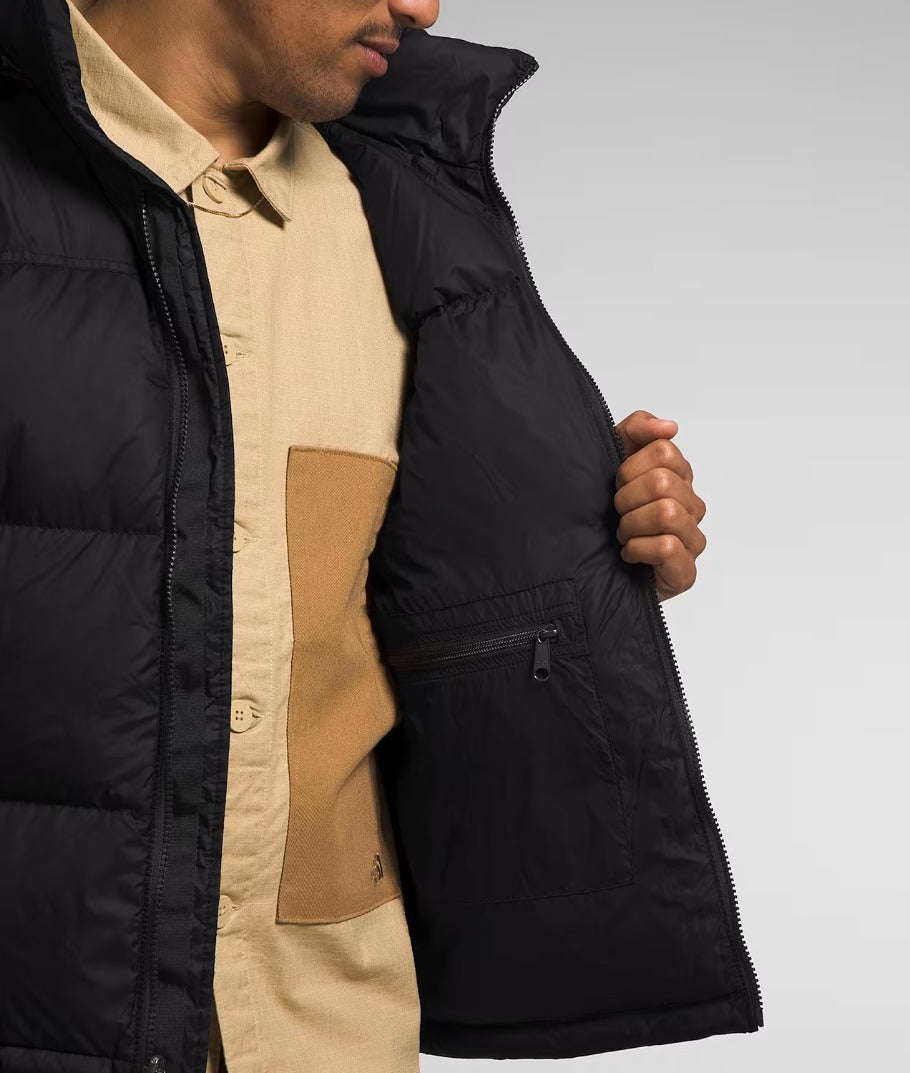 The North Face Retro Nuptse puffer jacket in black